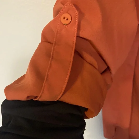 Skies are Blue Women’s plus size 2x rust color perfect for fall EUC - Picture 6 of 15